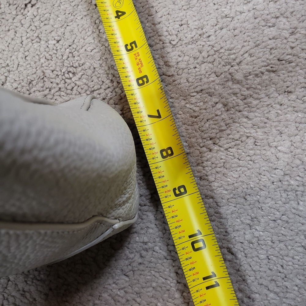 Pom Pom London Leather Westminster Messnger Bag Stone w/ Matching Crossbody READ - Picture 12 of 12